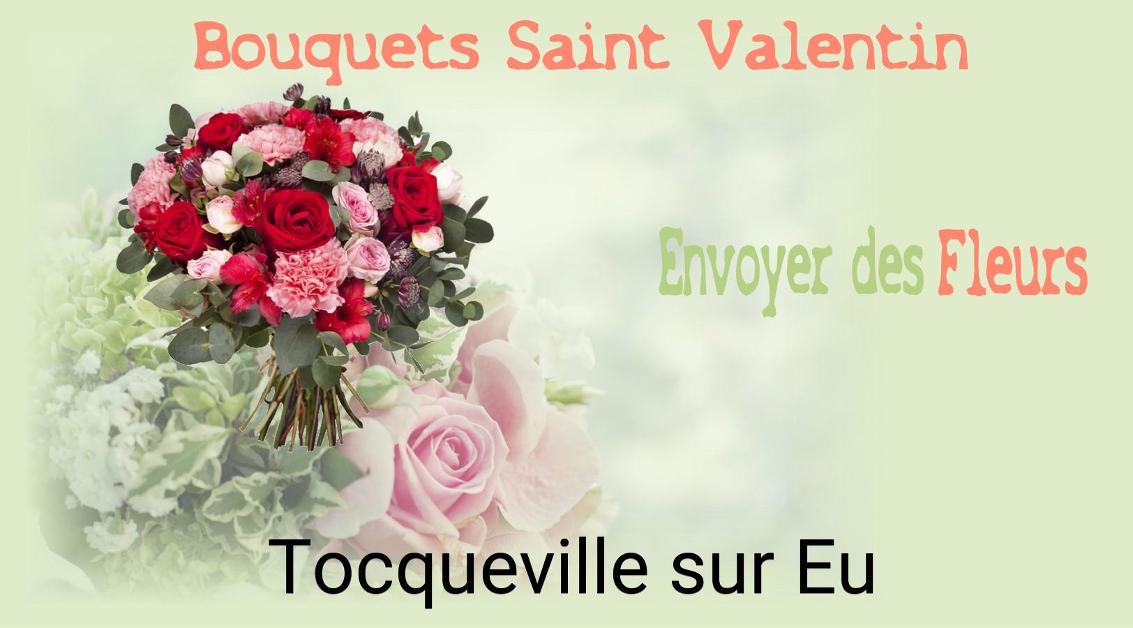 Roses de Saint-Valentin livrées à Tocqueville-sur-Eu